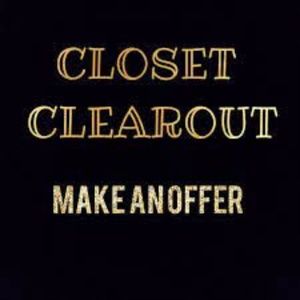 closet clear out!!